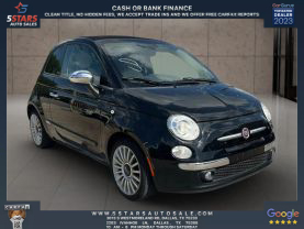 2017 FIAT 500C CONVERTIBLE 4-CYL, MULTIAIR, 1.4 LITER LOUNGE CABRIOLET 2D