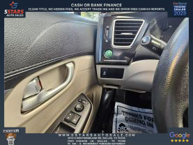 2015 HONDA CIVIC SEDAN 4-CYL, I-VTEC, 1.8 LITER EX SEDAN 4D