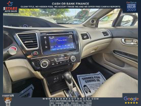 2015 HONDA CIVIC SEDAN 4-CYL, I-VTEC, 1.8 LITER EX SEDAN 4D