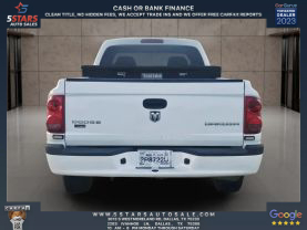 2011 RAM DAKOTA EXTENDED CAB PICKUP V8, FLEX FUEL, 4.7 LITER ST PICKUP 4D 6 1/2 FT