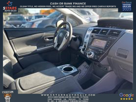 2012 TOYOTA PRIUS V WAGON 4-CYL, HYBRID, 1.8 LITER TWO WAGON 4D