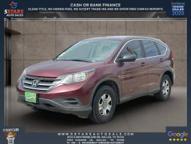 2014 HONDA CR-V SUV 4-CYL, I-VTEC, 2.4 LITER LX SPORT UTILITY 4D