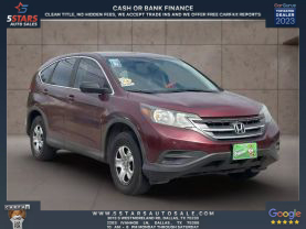 2014 HONDA CR-V SUV 4-CYL, I-VTEC, 2.4 LITER LX SPORT UTILITY 4D