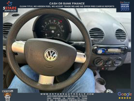 1998 VOLKSWAGEN NEW BEETLE HATCHBACK 4-CYL, 2.0 LITER HATCHBACK 2D