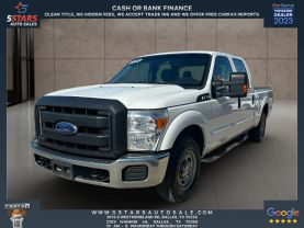 2015 FORD F250 SUPER DUTY CREW CAB PICKUP V8, FLEX FUEL, 6.2 LITER XL PICKUP 4D 6 3/4 FT