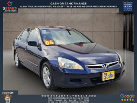 2006 HONDA ACCORD SEDAN 4-CYL, VTEC, 2.4 LITER EX SEDAN 4D