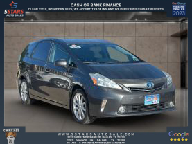 2012 TOYOTA PRIUS V WAGON 4-CYL, HYBRID, 1.8 LITER TWO WAGON 4D