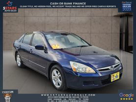 2006 HONDA ACCORD SEDAN 4-CYL, VTEC, 2.4 LITER EX SEDAN 4D