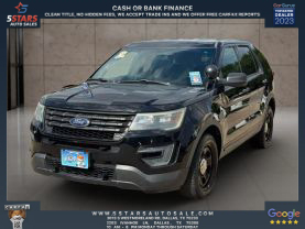 2016 FORD EXPLORER SUV V6 3.7L GASOLINE UTILITY 4D POLICE AWD 3.7L V6