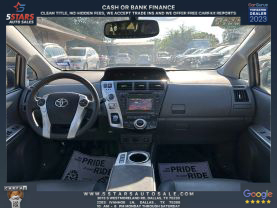 2012 TOYOTA PRIUS V WAGON 4-CYL, HYBRID, 1.8 LITER TWO WAGON 4D