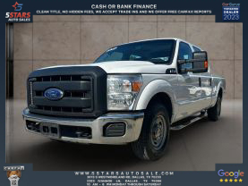 2015 FORD F250 SUPER DUTY CREW CAB PICKUP V8, FLEX FUEL, 6.2 LITER XL PICKUP 4D 6 3/4 FT