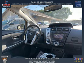2012 TOYOTA PRIUS V WAGON 4-CYL, HYBRID, 1.8 LITER TWO WAGON 4D