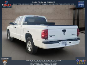 2011 RAM DAKOTA EXTENDED CAB PICKUP V8, FLEX FUEL, 4.7 LITER ST PICKUP 4D 6 1/2 FT