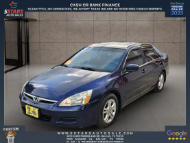 2006 HONDA ACCORD SEDAN 4-CYL, VTEC, 2.4 LITER EX SEDAN 4D