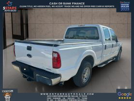 2015 FORD F250 SUPER DUTY CREW CAB PICKUP V8, FLEX FUEL, 6.2 LITER XL PICKUP 4D 6 3/4 FT