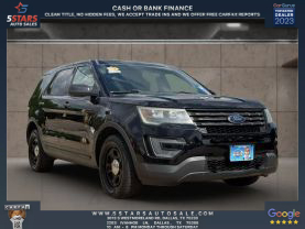 2016 FORD EXPLORER SUV V6 3.7L GASOLINE UTILITY 4D POLICE AWD 3.7L V6