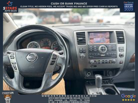 2015 NISSAN ARMADA SUV V8, FLEX FUEL, 5.6 LITER SL SPORT UTILITY 4D