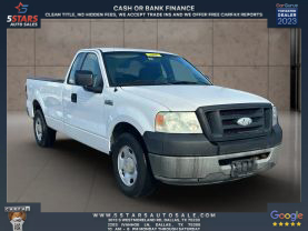2007 FORD F150 REGULAR CAB PICKUP V6, 4.2 LITER STX PICKUP 2D 6 1/2 FT