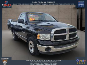 2003 DODGE RAM 1500 REGULAR CAB PICKUP V8, 4.7 LITER ST PICKUP 2D 8 FT