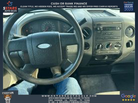 2007 FORD F150 REGULAR CAB PICKUP V6, 4.2 LITER STX PICKUP 2D 6 1/2 FT