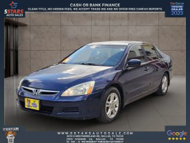 2006 HONDA ACCORD SEDAN 4-CYL, VTEC, 2.4 LITER EX SEDAN 4D