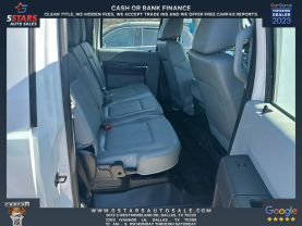 2015 FORD F250 SUPER DUTY CREW CAB PICKUP V8, FLEX FUEL, 6.2 LITER XL PICKUP 4D 6 3/4 FT
