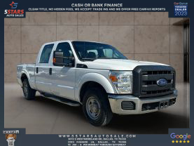2015 FORD F250 SUPER DUTY CREW CAB PICKUP V8, FLEX FUEL, 6.2 LITER XL PICKUP 4D 6 3/4 FT