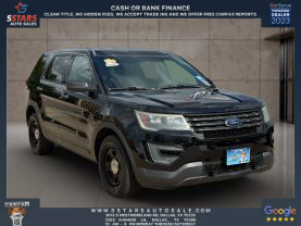 2016 FORD EXPLORER SUV V6 3.7L GASOLINE UTILITY 4D POLICE AWD 3.7L V6