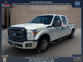 2015 FORD F250 SUPER DUTY CREW CAB PICKUP V8, FLEX FUEL, 6.2 LITER XL PICKUP 4D 6 3/4 FT