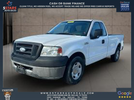 2007 FORD F150 REGULAR CAB PICKUP V6, 4.2 LITER STX PICKUP 2D 6 1/2 FT