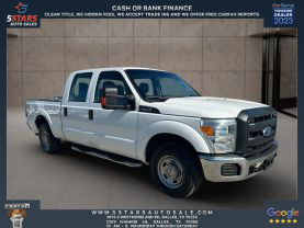 2015 FORD F250 SUPER DUTY CREW CAB PICKUP V8, FLEX FUEL, 6.2 LITER XL PICKUP 4D 6 3/4 FT