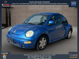 1998 VOLKSWAGEN NEW BEETLE HATCHBACK 4-CYL, 2.0 LITER HATCHBACK 2D
