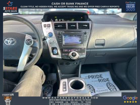 2012 TOYOTA PRIUS V WAGON 4-CYL, HYBRID, 1.8 LITER TWO WAGON 4D
