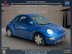 1998 VOLKSWAGEN NEW BEETLE HATCHBACK 4-CYL, 2.0 LITER HATCHBACK 2D