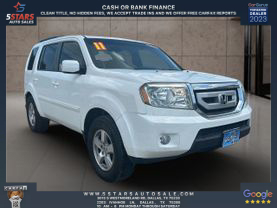 2011 HONDA PILOT SUV V6, VTEC, 3.5 LITER EX SPORT UTILITY 4D