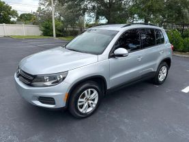 2016 VOLKSWAGEN TIGUAN SUV 4-CYL, TURBO, 2.0 LITER 2.0T S SPORT UTILITY 4D