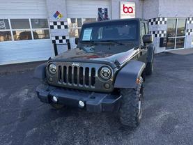 2016 JEEP WRANGLER SUV V6, 3.6 LITER UNLIMITED SPORT SUV 4D