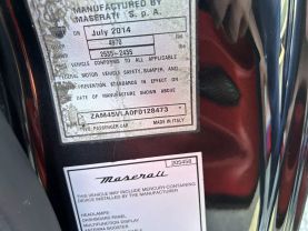 2015 MASERATI GRANTURISMO COUPE V8, 4.7 LITER SPORT COUPE 2D