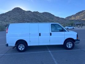 2014 CHEVROLET EXPRESS 3500 CARGO CARGO V8, FLEX FUEL, 4.8 LITER VAN 3D