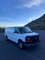 2014 CHEVROLET EXPRESS 3500 CARGO CARGO V8, FLEX FUEL, 4.8 LITER VAN 3D