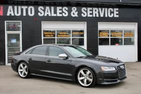 2015 AUDI S8 SEDAN V8, TT, 4.0L SEDAN 4D