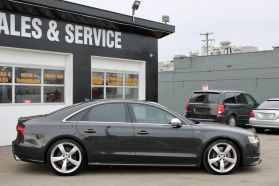2015 AUDI S8 SEDAN V8, TT, 4.0L SEDAN 4D