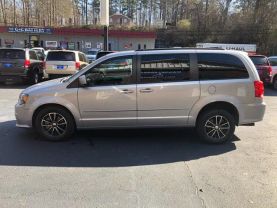 2017 DODGE GRAND CARAVAN PASSENGER VAN V6, FLEX FUEL, 3.6 LITER GT MINIVAN 4D