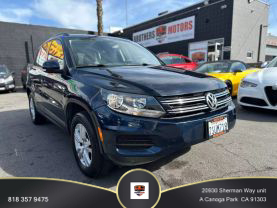 2016 VOLKSWAGEN TIGUAN SUV 4-CYL, TURBO, 2.0 LITER 2.0T SEL SPORT UTILITY 4D