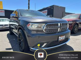 2015 DODGE DURANGO SUV V6, FLEX FUEL, 3.6 LITER CITADEL SPORT UTILITY 4D