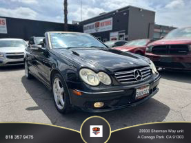 2004 MERCEDES-BENZ CLK-CLASS CONVERTIBLE V8, 5.0 LITER CLK 500 CABRIOLET 2D