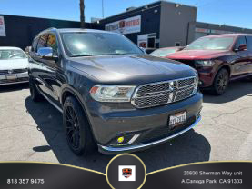2015 DODGE DURANGO SUV V6, FLEX FUEL, 3.6 LITER CITADEL SPORT UTILITY 4D