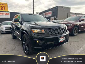 2015 JEEP GRAND CHEROKEE SUV V6, FLEX FUEL, 3.6 LITER ALTITUDE SPORT UTILITY 4D