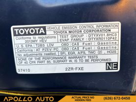 2013 TOYOTA PRIUS HATCHBACK 4-CYL, HYBRID, 1.8 LITER ONE HATCHBACK 4D