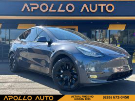 2021 TESLA MODEL Y SUV DUAL AC ELECTRIC MOTORS LONG RANGE SPORT UTILITY 4D